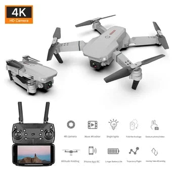 Drone 4k Con Cámara HD Wi-Fi